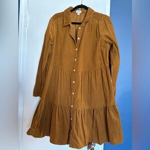 J. Crew Corduroy Dress